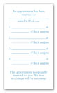 appointment card back